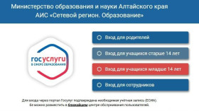 с 10.01.2026 года вход в систему "Сетевой регион. Образование" только через Портал госуслуг.