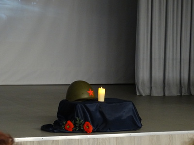 В гимназии проходит неделя памяти подвига Героя Советского Союза Владимира Ефимовича Смирнова.